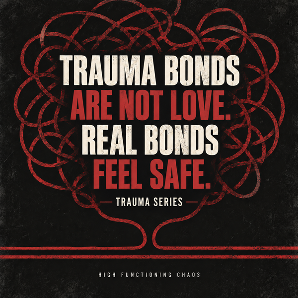 Trauma Bonds Aren’t Love. Real Bonds Feel Safe.