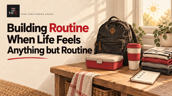 Building Routine When Life Feels Anything but Routine